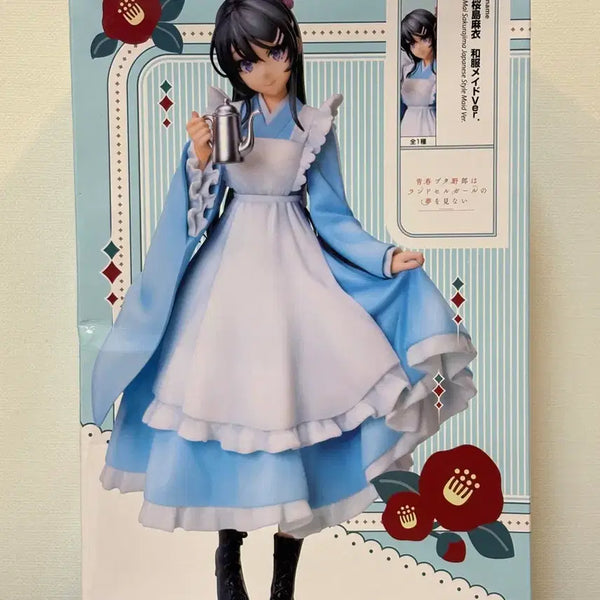 [BUNJANG] Sakura Quest Mai Sakurajima Japanese Maid Ver. Figure (Sealed) / (미개봉) 벚꽃 청춘돼지 사쿠라지마 마이 일본풍 메이드 ver. 피규어