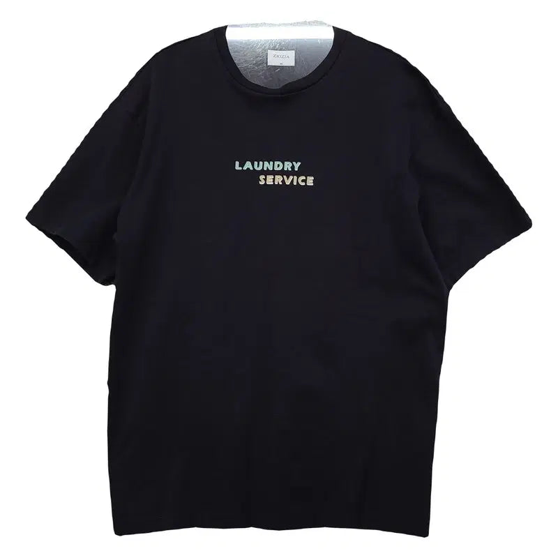 [BUNJANG] Ziozia Black Short-Sleeve T-Shirt Size 95 / 지오지아 블랙 반팔티 95