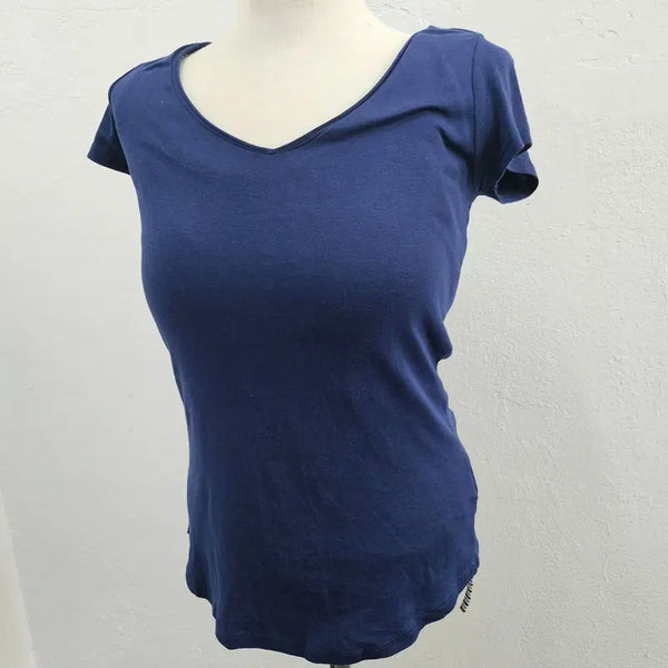 [BUNJANG] CAMETEU Short Sleeve T-Shirt Women's Medium Navy / CAMETEU 반팔 티 여 M J6486