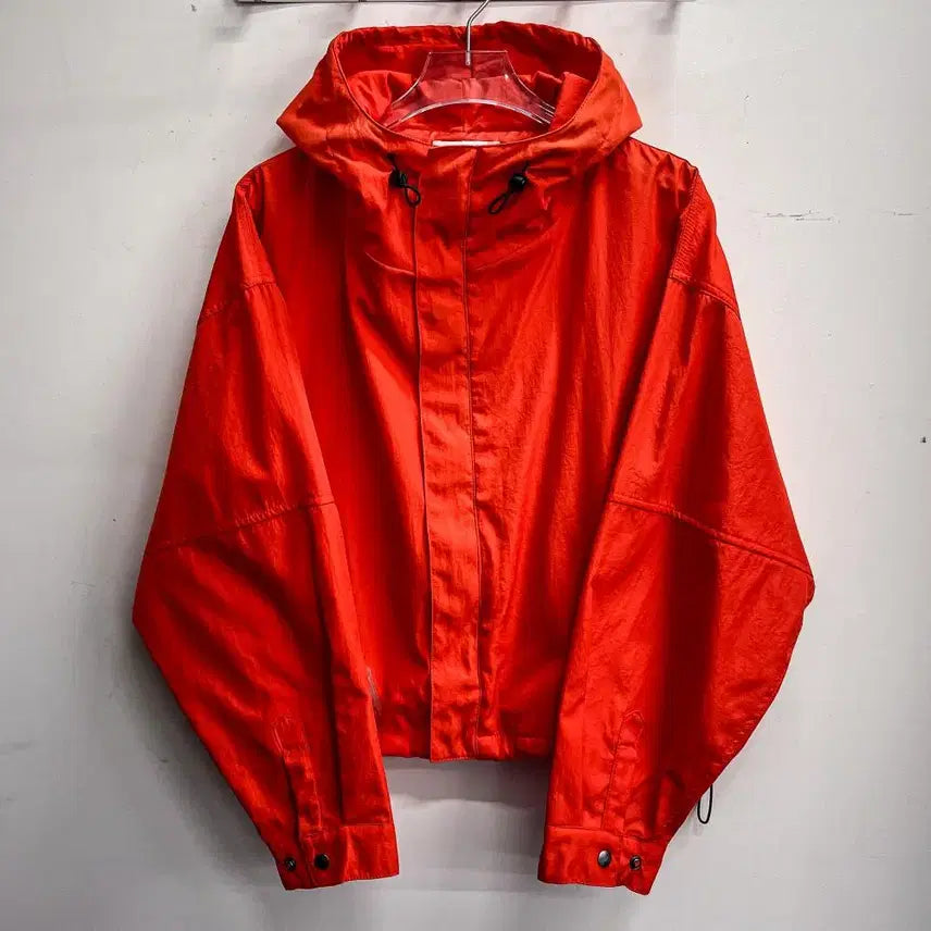 [BUNJANG] Solid Cropped Hooded Jacket / [새상품] 솔리드 크롭 후드자켓 (국내 FREE) AF795