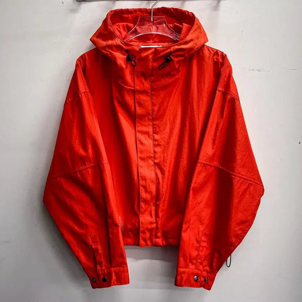 [BUNJANG] Solid Cropped Hooded Jacket / [새상품] 솔리드 크롭 후드자켓 (국내 FREE) AF795