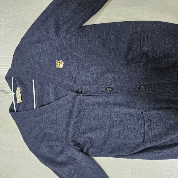 [BUNJANG] Maison Kitsuné Fox Head Cardigan (Size S) / 메종키츠네 폭스헤드 가디건 S