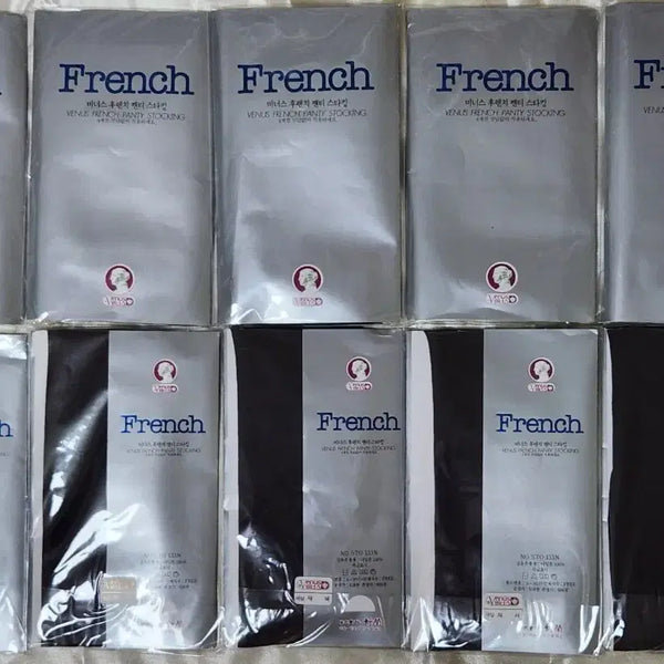 [BUNJANG] Venus French Pantyhose Grey (10 Pairs) / 비너스 프렌치 팬티스타킹 그레이(재색) 10족