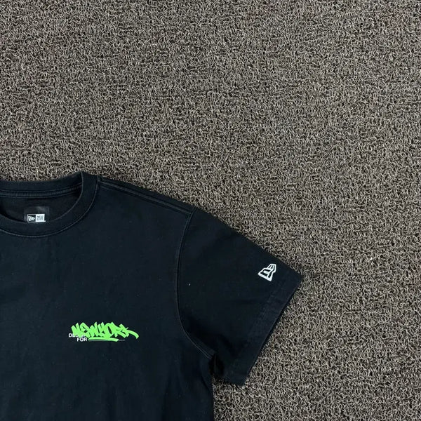 [BUNJANG] New Era World Wide Big Logo T-Shirt / 뉴에라 월드 와이드 빅로고 반팔티