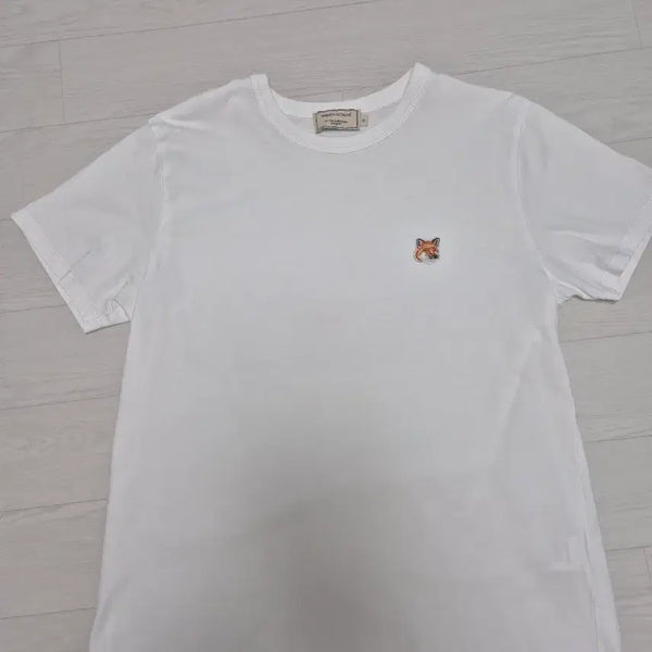 [BUNJANG] Maison Kitsuné Signature Fox Head T-Shirt White Size S / [여성] 메종키츠네의 시그니처 폭스헤드  티셔츠