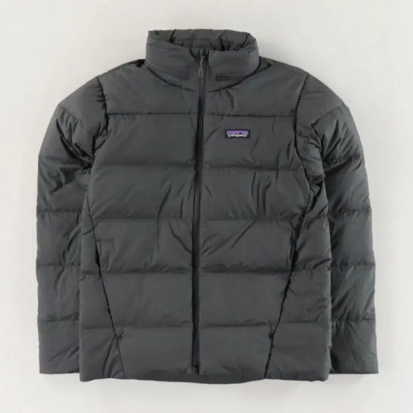 [BUNJANG] Patagonia 700 Fill Power Silent Down Short Hooded Jacket Grey / 파타고니아 700필파워 사일런트 다운 숏 패딩 후드자켓 그레이