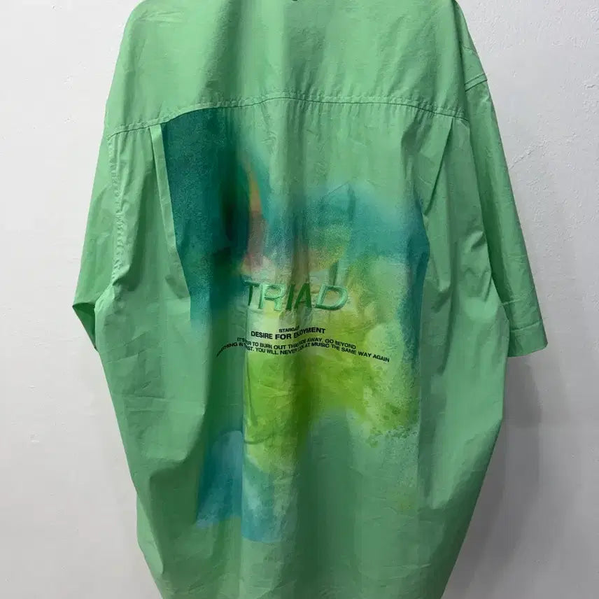 [BUNJANG] System Homme 21ss Printing Overshirt (100) / 정품) 시스템옴므 한섬 21ss 프린팅 오버셔츠 100