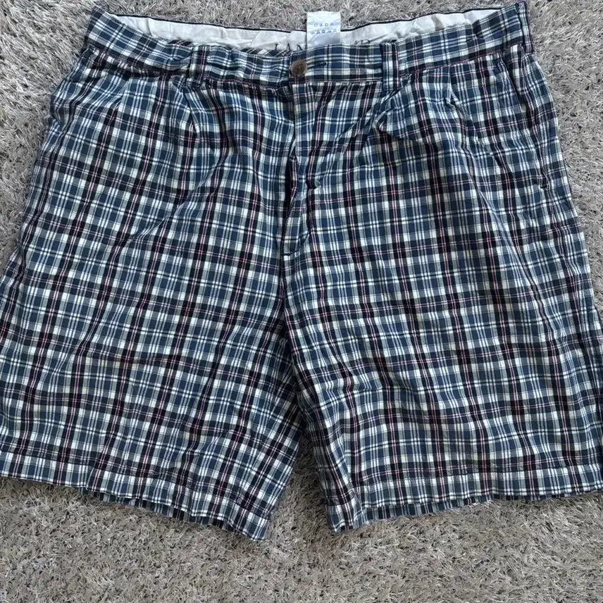 [BUNJANG] Lands End Checkered Shorts Size 36 / 일본판 LANDS END 반바지 사이즈 36