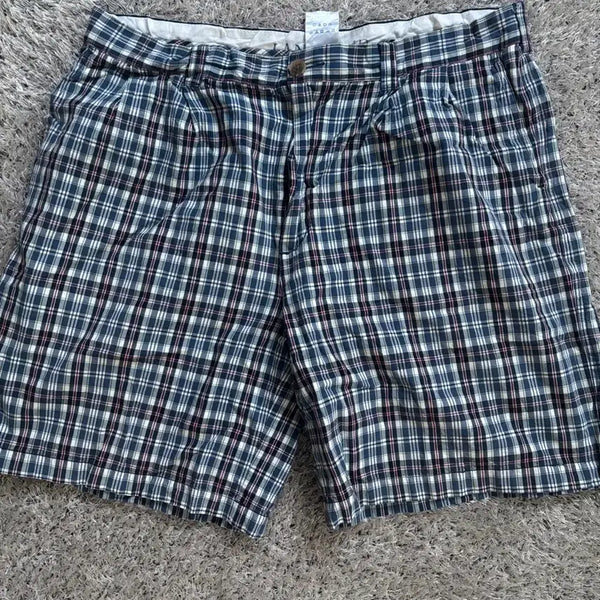 [BUNJANG] Lands End Checkered Shorts Size 36 / 일본판 LANDS END 반바지 사이즈 36