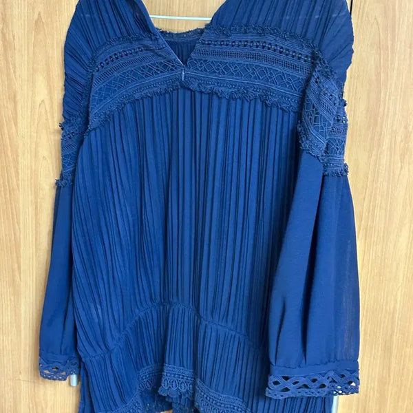 [BUNJANG] Hansome Chiffon Blouse / 한섬 쉬폰 블라우스 판매합니다.