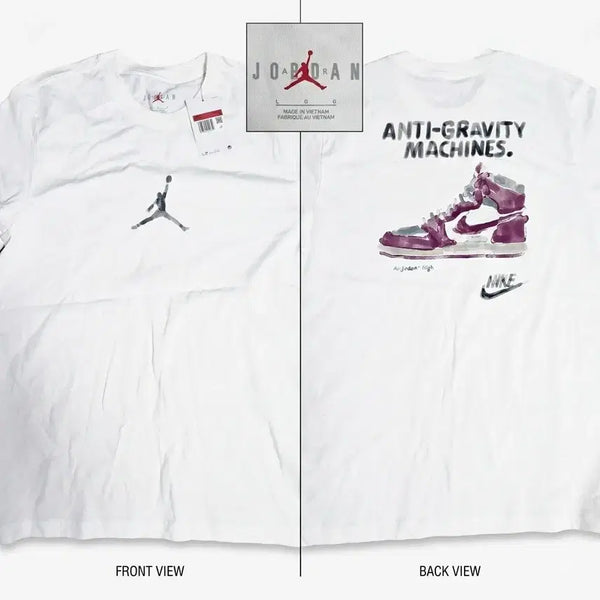 [BUNJANG] Nike Jordan Jumpman Graphic T-Shirt (FD7029-103) / [새상품] 나이키 조던 반팔 티셔츠 (FD7029-103) L