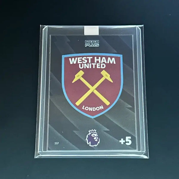 [BUNJANG] Panini West Ham Club Logo Soccer Card / [축구카드/파니니] 웨스트햄 클럽 로고 카드