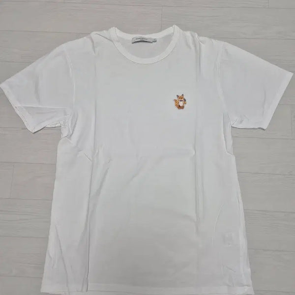 [BUNJANG] Maison Kitsuné Fox Patch T-Shirt / [남성] 메종키츠네의 귀여운 폭스 패치 티셔츠
