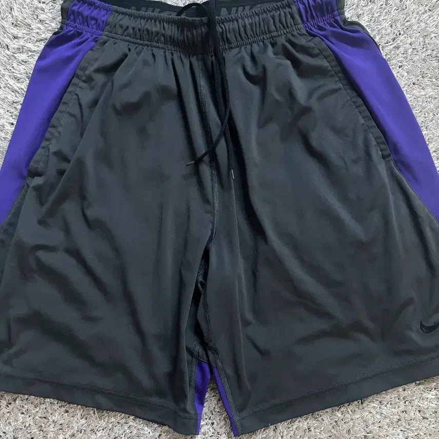 [BUNJANG] Nike Running Shorts Grey/Purple / 일본판 나이키 반바지 사이즈 34-36