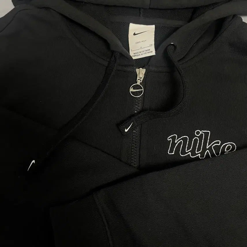[BUNJANG] Nike Hoodie Zip-up Black Size S / (시착1)나이키 후드집업