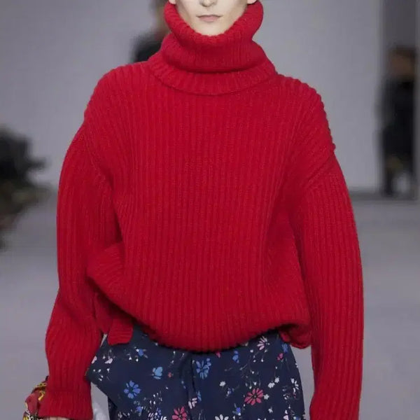 [BUNJANG] Balenciaga 100% Wool Turtle Neck Knit Sweater / 새제품 발렌시아가 울100 터틀넥 니트 스웨터