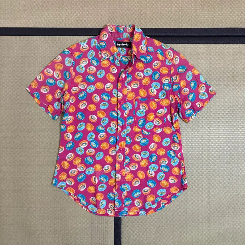 [BUNJANG] Hysteric Glamour 00s Short Sleeve Shirt / 히스테릭 글래머 00s 반팔 셔츠