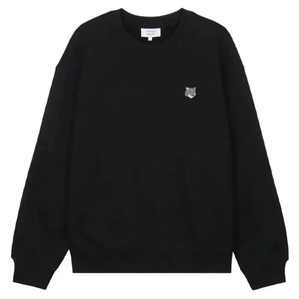 [BUNJANG] Maison Kitsuné Fox Head Sweatshirt Black M / 메종키츠네 폭스헤드 맨투맨 블랙 M