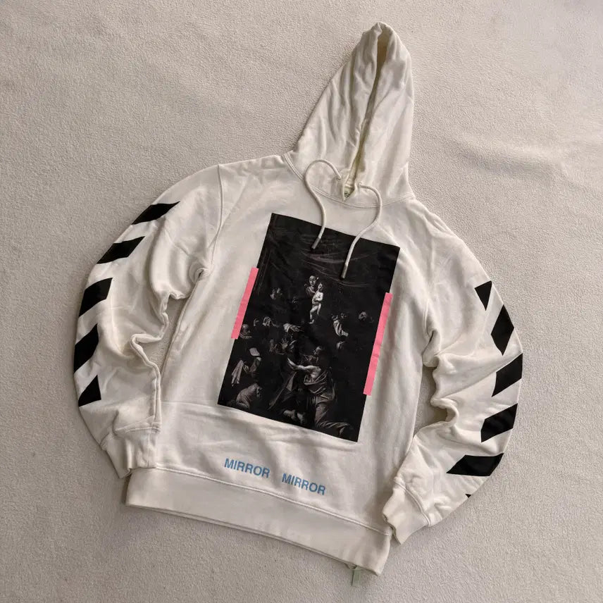 [BUNJANG] Vintage Printing Hoodie / S 빈티지 프린팅 후드티 0707T1