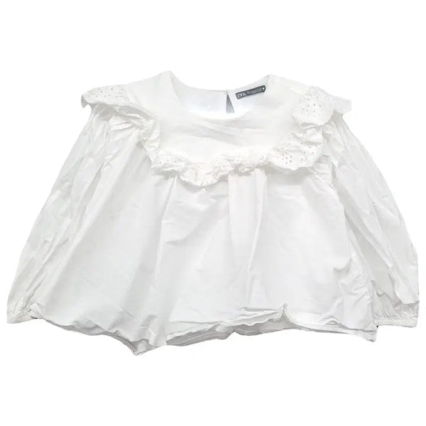 [BUNJANG] Zara White Blouse Size S / 자라 화이트 블라우스 EUR S USA S MEX 26