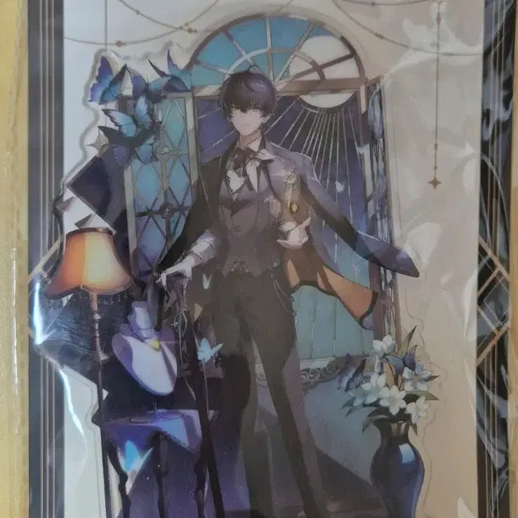 [BUNJANG] Genshin Impact Wanderer Green Tea Party Acrylic Stand / 명조 남랑자 그린파티  아크릴스탠드 판매