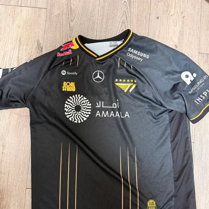 [BUNJANG] T1 Faker 2023 Worlds Championship Jersey XL / T1 티원 케리아 25 월즈 우승 유니폼 팝니다 XL size