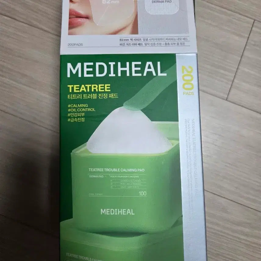 [BUNJANG] Mediheal Tea Tree Trouble Soothing Pad Refill (100 Count) / 메디힐 트러블 진정 패드 리필 한통(100매)