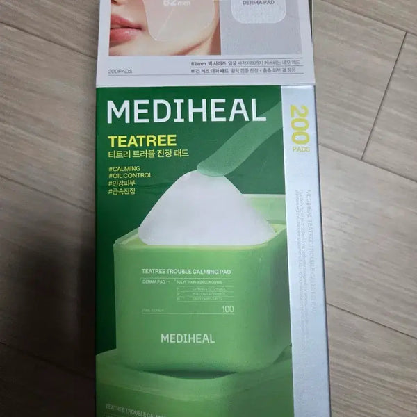 [BUNJANG] Mediheal Tea Tree Trouble Soothing Pad Refill (100 Count) / 메디힐 트러블 진정 패드 리필 한통(100매)