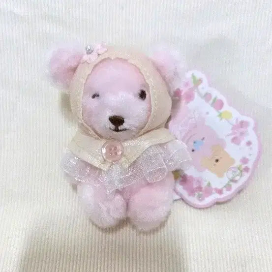 [BUNJANG] Bellabear Cherry Blossom Bear Keyring / [새상품] 벨라베어 벚꽃 곰 키링
