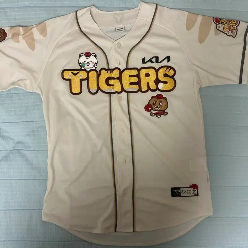 [BUNJANG] Kia Tigers Sung Yeong-tak Marked Baseball Jersey / 기아 타이거즈 틴틴팅글 성영탁 마킹 유니폼 양도