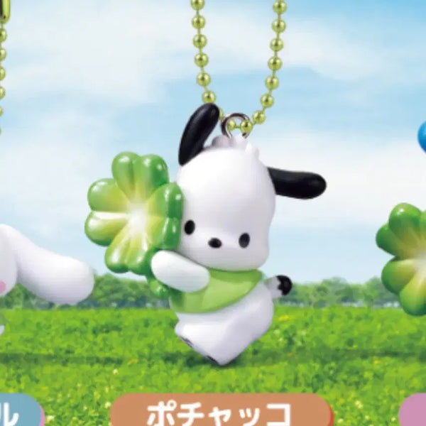 [BUNJANG] Sanrio Pochacco Clover Gacha Keyring / 산리오 네잎클로버 포챠코 포차코 가챠 키링 판매