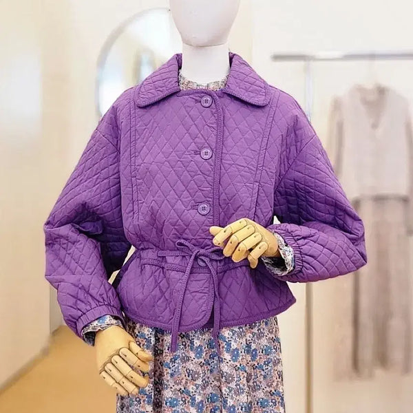 [BUNJANG] Thursday Island Quilted Jacket / [새제품/할인가능] 써스데이 아일랜드 카라 퀼팅 퀼티드 퀼트 자켓 재킷 점퍼/ 온앤온 듀엘 시에 렉토 드파운드 폴로 던스트 자라 코스 구호 아르켓 타임 시스템
