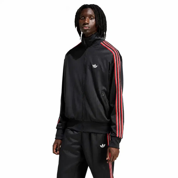 [BUNJANG] Adidas Firebird Track Top Black Red / 아디다스 파이어버드 트랙탑 블랙 레드