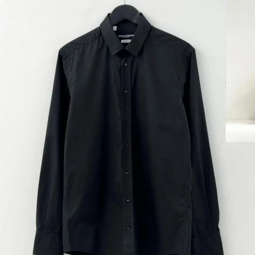[BUNJANG] Dolce & Gabbana Black Slim Fit Shirt / 돌체앤가바나 셔츠