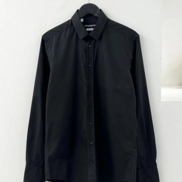 [BUNJANG] Dolce & Gabbana Black Slim Fit Shirt / 돌체앤가바나 셔츠