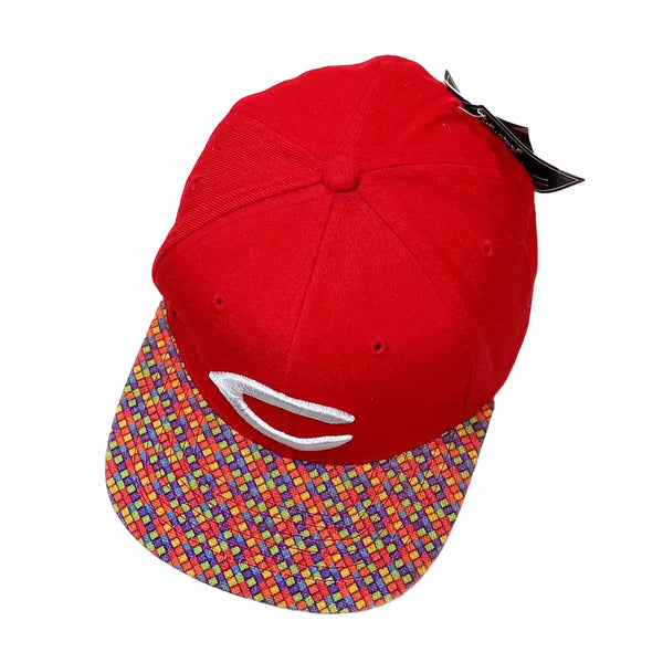 [BUNJANG] MLB Red Snapback Hat 55 / 엠엘비 키치한 스냅백모자 55 레드 16843