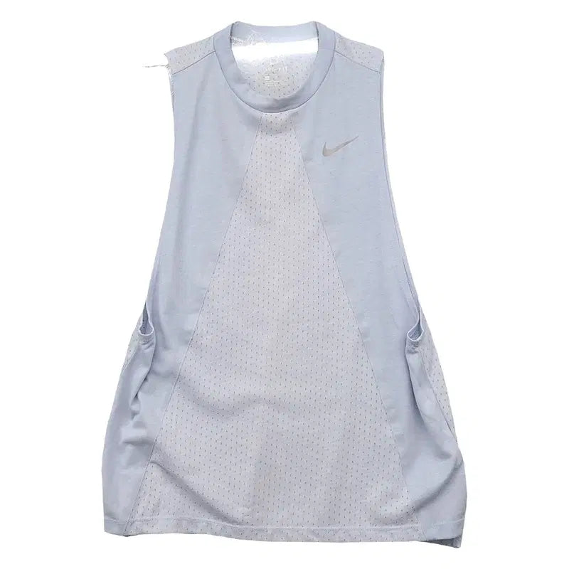 [BUNJANG] Nike Light Blue Performance Training Sleeveless Top L / 나이키 라이트 블루 기능성 트레이닝 민소매 나시 L