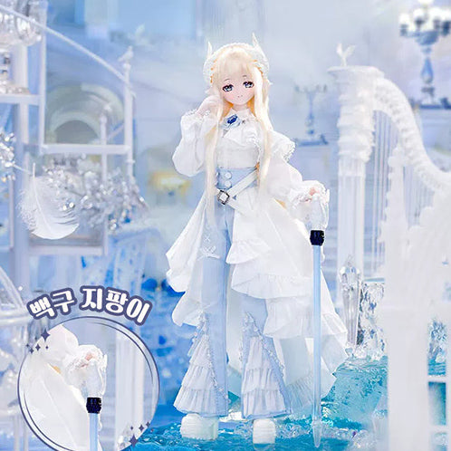 [BUNJANG] COME4FREE MITIAN 4th Gen Feather and Mist Ariel Ball-Jointed Doll / COME4FREE 미티안 4세대 깃털과 안개의 시 BJD 블라인드돌 관절 인형 에리얼 팝니다