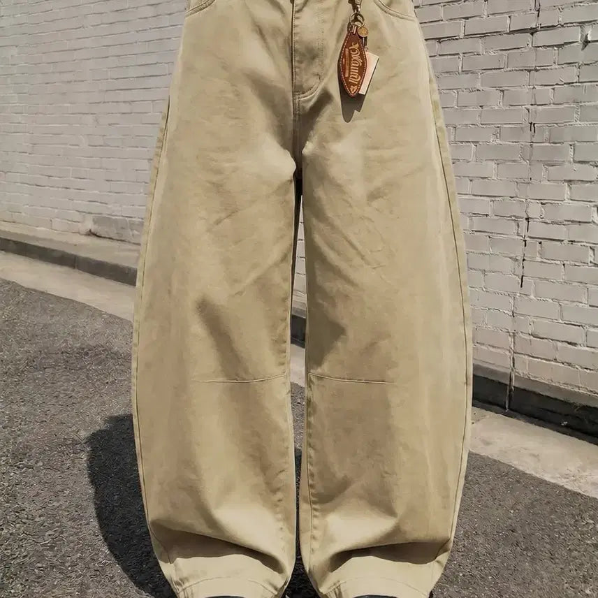[BUNJANG] Carhartt WIP Wide Cargo Pants Beige / 커버낫 와이드 카고 팬츠 베이지