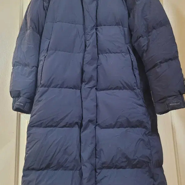 [BUNJANG] Blackyak Navy Long Padded Coat / 블랙야크 롱패딩 남색