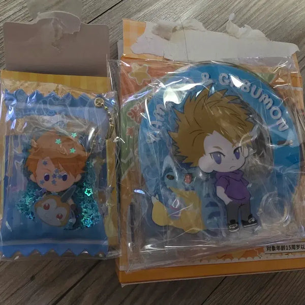 [BUNJANG] Digimon Jelly Keychain + Pen Stand Acrylic Taichi Set / 디지몬 젤리 키링+펜꽂이 아크릴 매튜 팝니다.