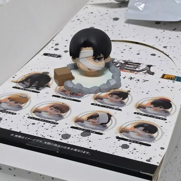 [BUNJANG] Attack on Titan A-FORCE Onsen Ryokai Ver. Figure Bundle Set (Sealed) / [미개봉] 진격의거인 진격거 에이포스 온천 라이크 유 피규어 온천피규어 일괄