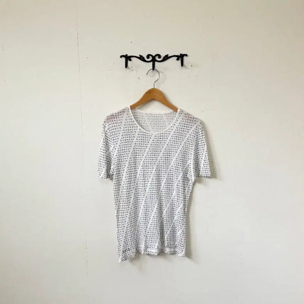 [BUNJANG] Givenchy Lettering T-Shirt / 지방시 레터링 티셔츠