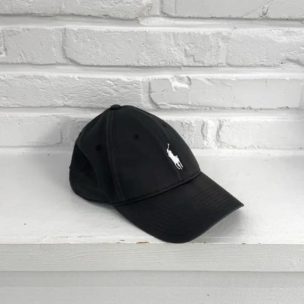 [BUNJANG] Polo Charcoal Washed Ball Cap / 폴로 차콜 워싱 볼캡