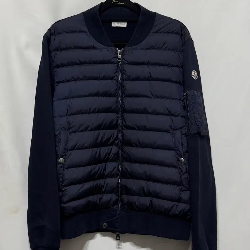 [BUNJANG] Moncler Spring Bomber Padded Jacket / M 몽클레어 봄버 패딩 자켓