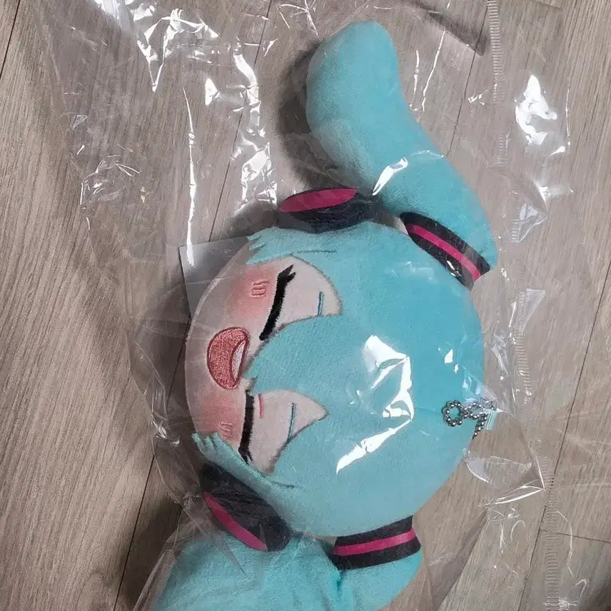 [BUNJANG] Hatsune Miku Face Plush Keychain / 미쿠 페이스 봉제인형키링