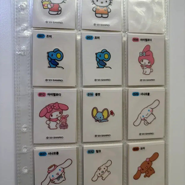 [BUNJANG] Sanrio Sticker Bundle Set (32 pcs) / (새상품) 산리오 띠부씰 32장 일괄 양도