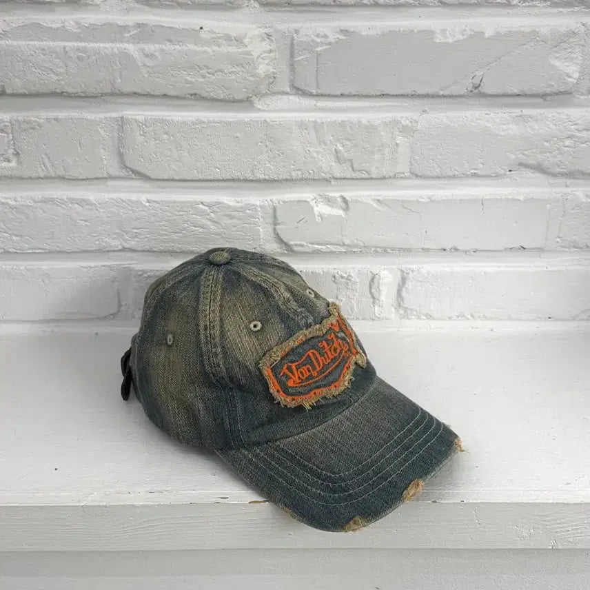 [BUNJANG] Bonder Chi Denim Ball Cap / 본더치 데님 볼캡