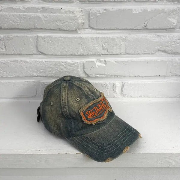 [BUNJANG] Bonder Chi Denim Ball Cap / 본더치 데님 볼캡