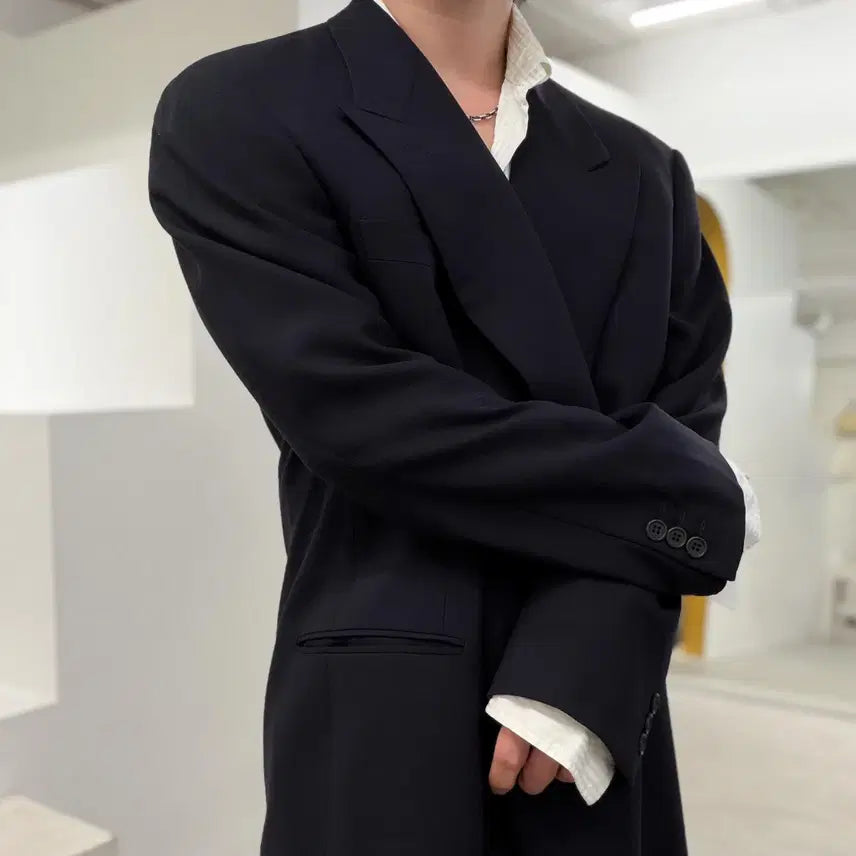 [BUNJANG] Giorgio Armani Le Collezioni Double-Breasted Jacket / 조르지오 아르마니 더블 자켓